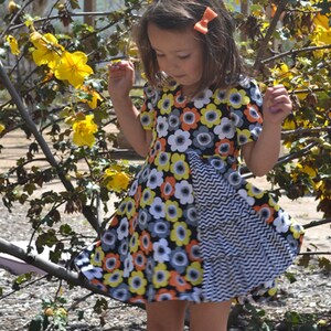 INSTANT DOWNLOAD Zoe Dress Sizes 12/18 months to 8 PDF Sewing Pattern and Tutorial image 2