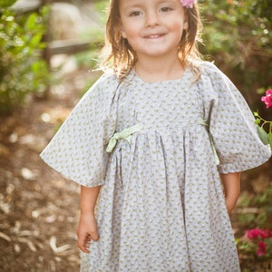 INSTANT DOWNLOAD Brooklyn Dress Sizes 12/18 months to 10 PDF Sewing Pattern and Tutorial image 3