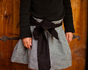 INSTANT DOWNLOAD- Sunday Skirt (Sizes 12/18 months to 8) PDF Sewing Pattern and Tutorial