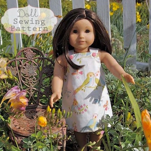 INSTANT DOWNLOAD- Mayah Doll Reversible Pinafore & Bloomers PDF Sewing Pattern and Tutorial