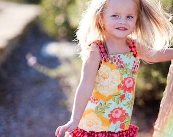 INSTANT DOWNLOAD- Hayden Dress (Sizes 6 months to 6) Sewing PDF Pattern and Tutorial