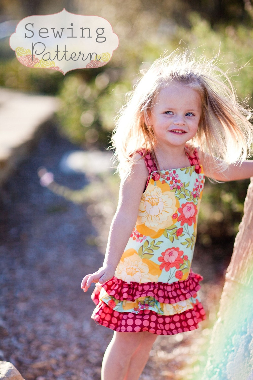 INSTANT DOWNLOAD- Hayden Dress (Sizes 6 months to 6) Sewing PDF Patte…