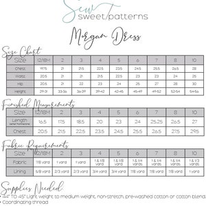 INSTANT DOWNLOAD Morgan Dress sizes 12/18 months to 8 PDF Sewing Pattern and Tutorial image 5