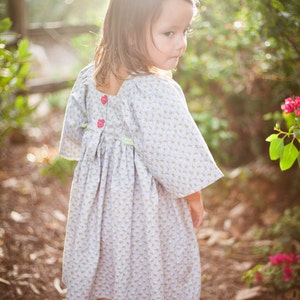 INSTANT DOWNLOAD Brooklyn Dress Sizes 12/18 months to 10 PDF Sewing Pattern and Tutorial image 4