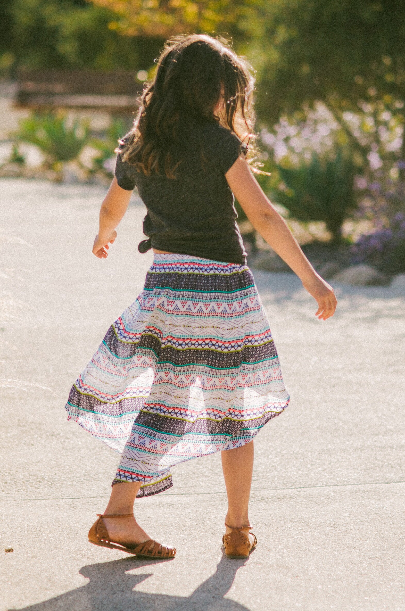 Paisen Paisley Mickey Pleated Skort