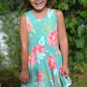 INSTANT DOWNLOAD Juliet Dress Sizes 12/18M to Size 10 PDF Sewing Pattern and Tutorial image 2