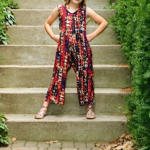 INSTANT DOWNLOAD Michelle Girl's Romper PDF Sewing Pattern & Tutorial image 4