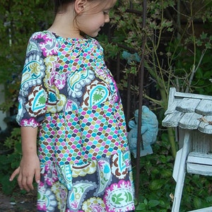 INSTANT DOWNLOAD Jessi Dress Sizes 6/12 months to 10 PDF Sewing Pattern and Tutorial image 2