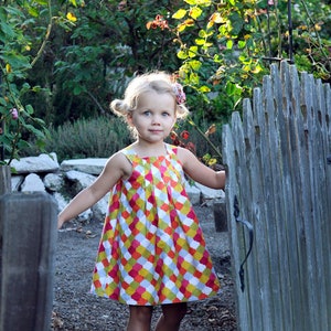 INSTANT DOWNLOAD Harper Reversible Dress Sizes 6/12 months to 6 PDF Sewing Pattern and Tutorial image 3