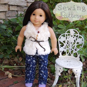 INSTANT DOWNLOAD- Olivia Doll Pants Sewing E-Pattern and Tutorial