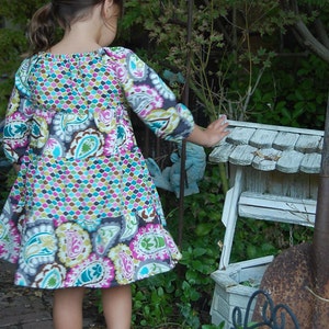 INSTANT DOWNLOAD Jessi Dress Sizes 6/12 months to 10 PDF Sewing Pattern and Tutorial image 3