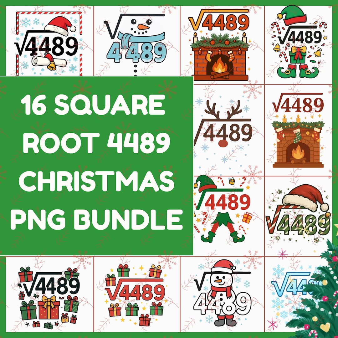 16 Square Root 4489 Christmas PNG Bundle, Funny 67 Math Teacher Meme, Square  Root 4489 PNG, Christmas Math Shirt, Holiday 4489 Root Design - Etsy Israel