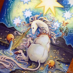 Open Edition Print: The Star Unicorn Convention Exclusive Print Open Edition Art Print by Heather R. Hitchman image 2