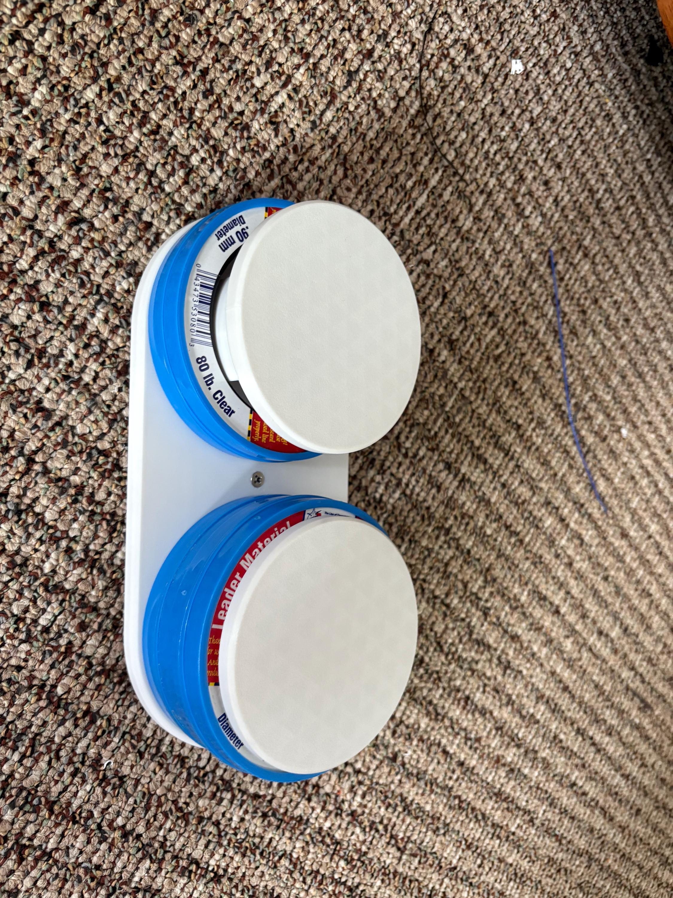 Double Fishing Leader Spool Holder - Etsy Double Fishing Leader Spool Holder - Etsy