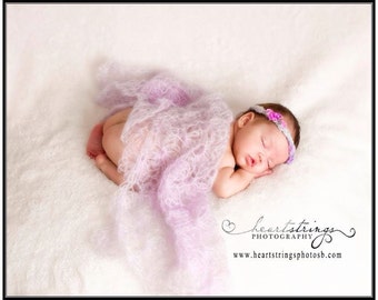 Mohair Wrap, Mohair blanket, Newborn  Wrap,  Newborn crocheted Mohair Wrap, Newborn Photography Prop