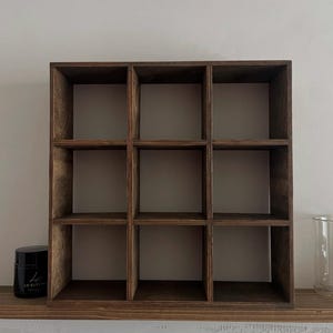 Handcrafted Coffee Mug Shelves, Cup Organizer, Сup holder rack, Space Saving Cubby Rack for Coffe Cups, Kitchen Shelf or Office Use