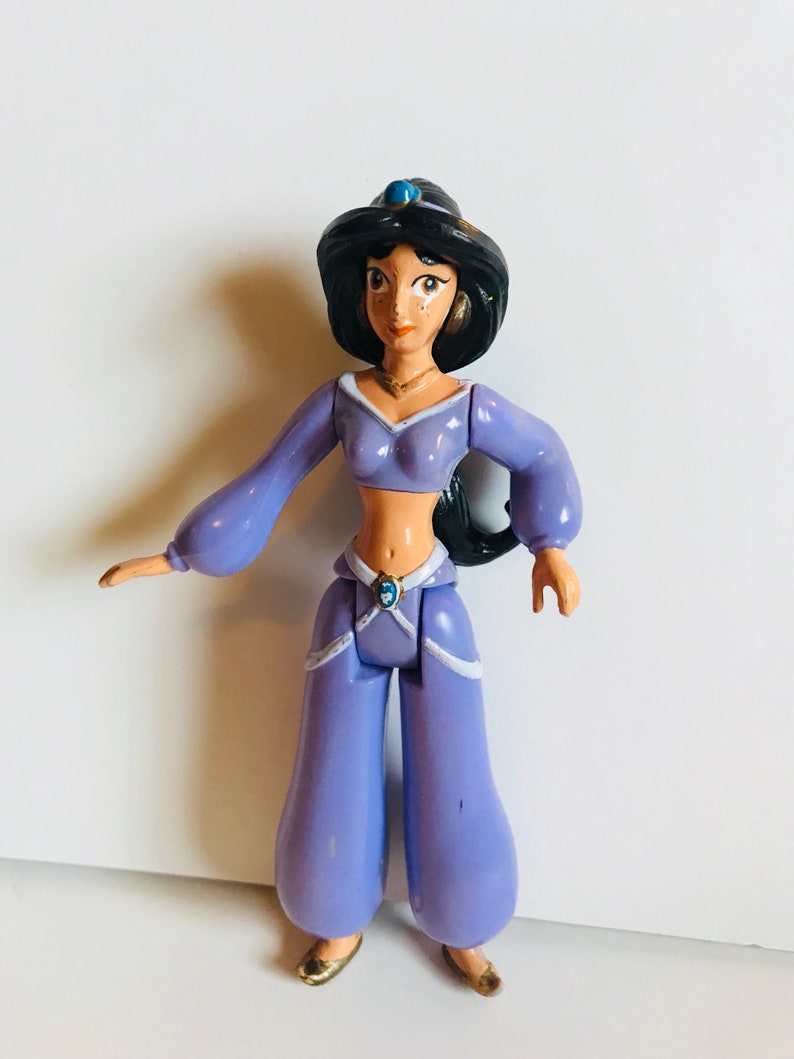 Aladdin Figurines PVC Aladdin Happy Meal Cake Toppers Jasmine Figurines 1992 Aladdin Figurines 90/'s Disney Toys Aladdin Toys