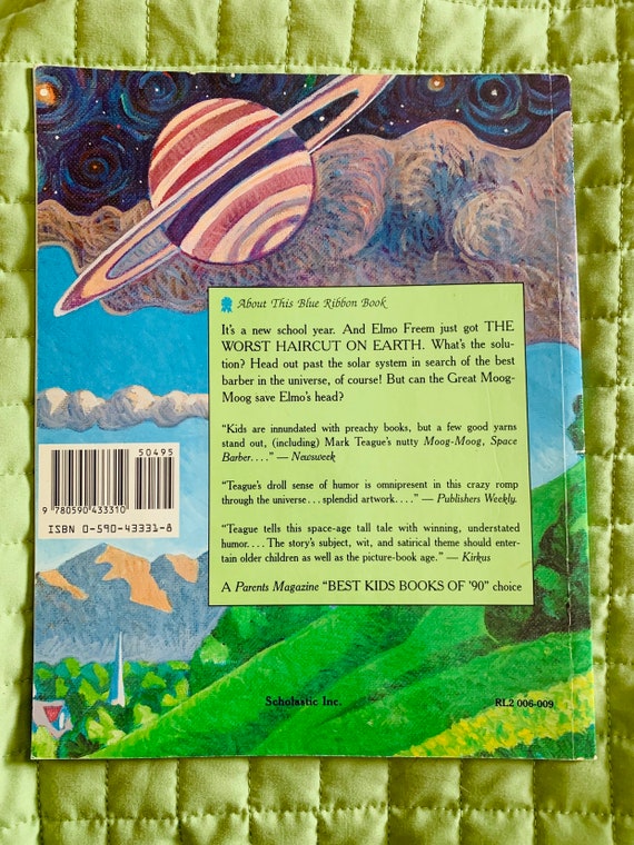 Moog Moog Space Barber By Mark Teague Childrens Books 90s Kids 90s Nostalgia