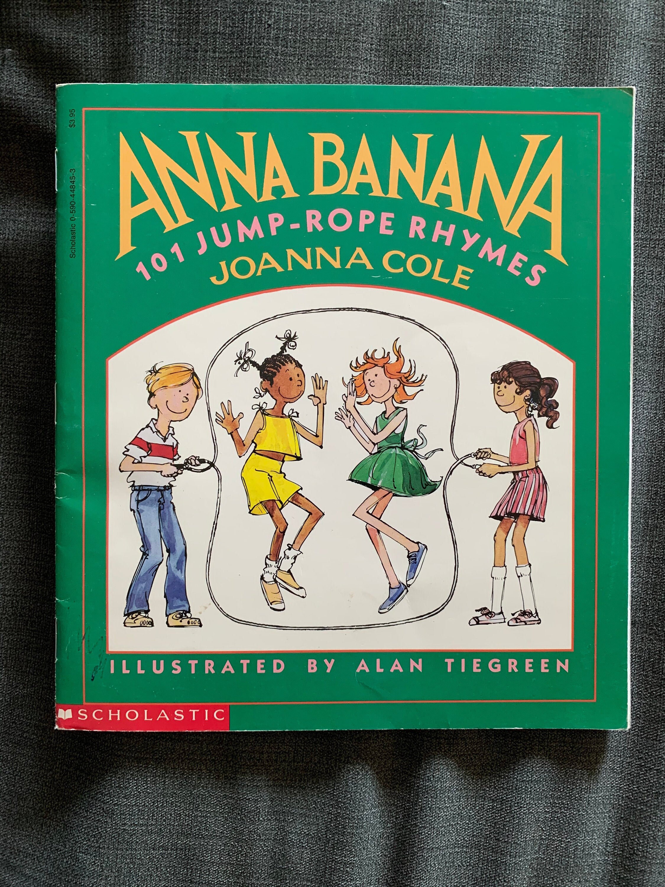 Anna Banane: 101 Jump Rope Rhymes Von Joanna Cole Vintage | Etsy