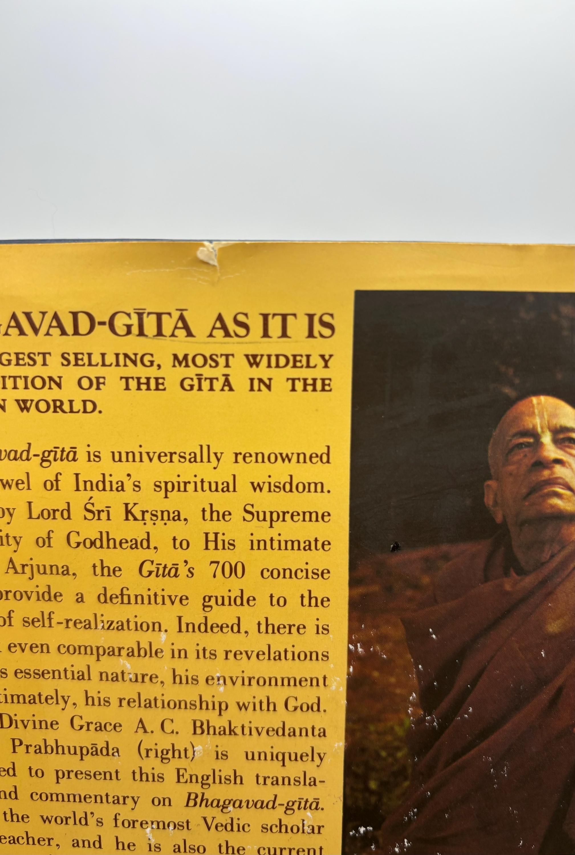 Bhagavad-Gītā As It Is – 1978 Edition, Signed & Inscribed - Thumbnail 3