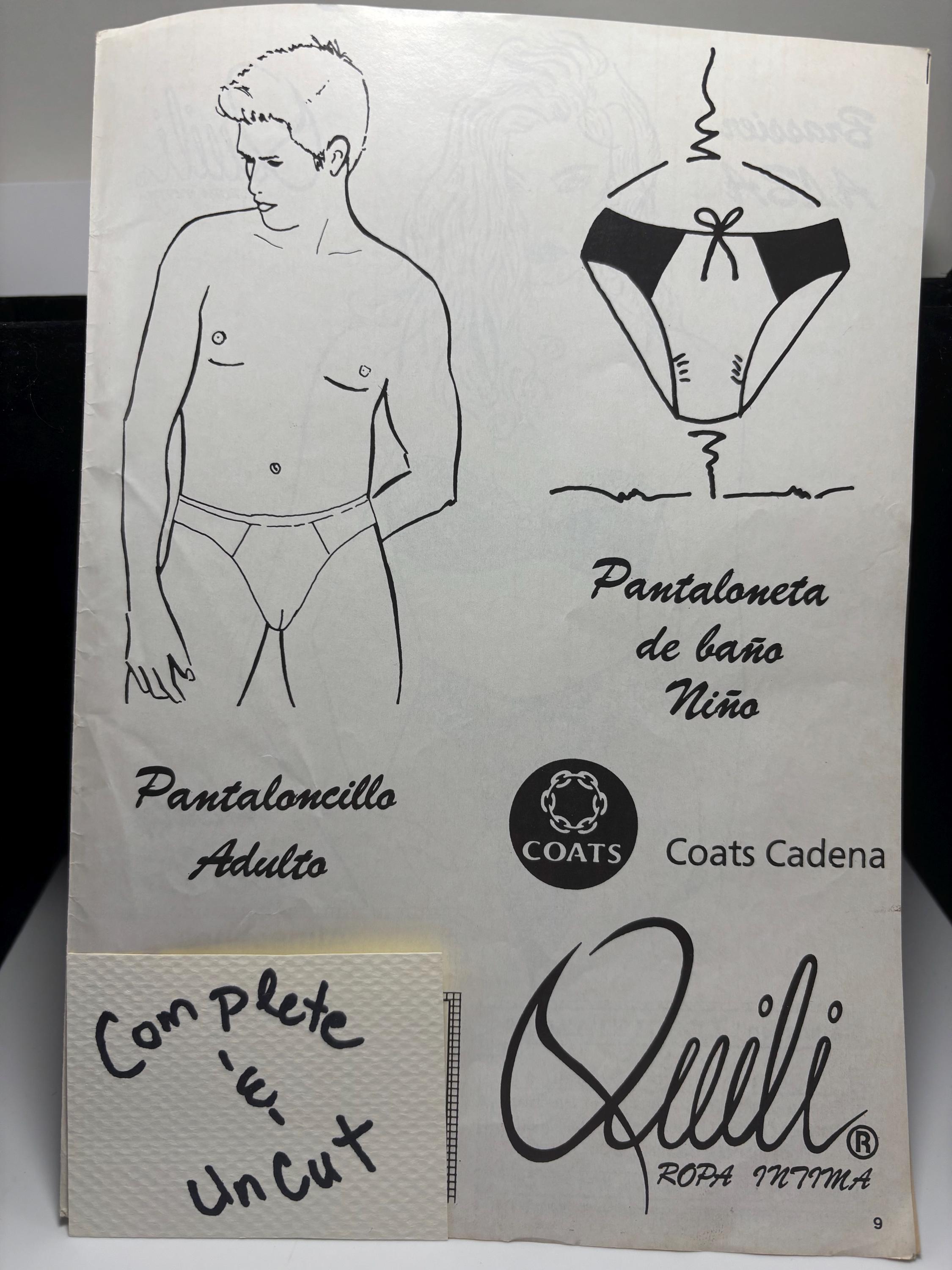 Vintage Quili Ropa Íntima Pattern Booklet Colombia Spanish Lingerie & Swimwear Sewing – Patrones de Costura para Lencería y Trajes de Baño - Thumbnail 2