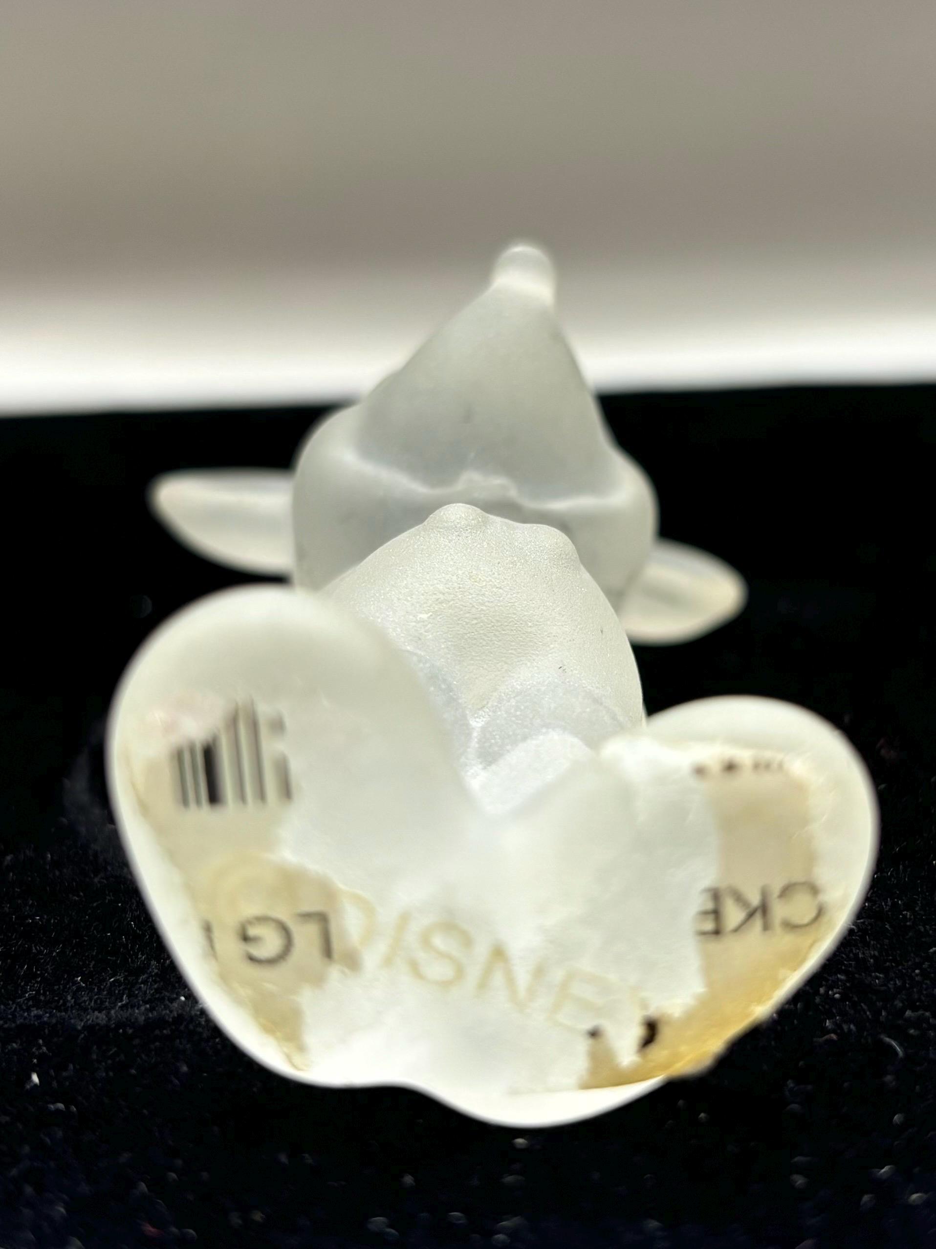 Vintage Frosted Glass Mickey Mouse Figurine – A Must-Have for Disney Collectors & TCG Fans – Classic Disney Collectible - Thumbnail 6