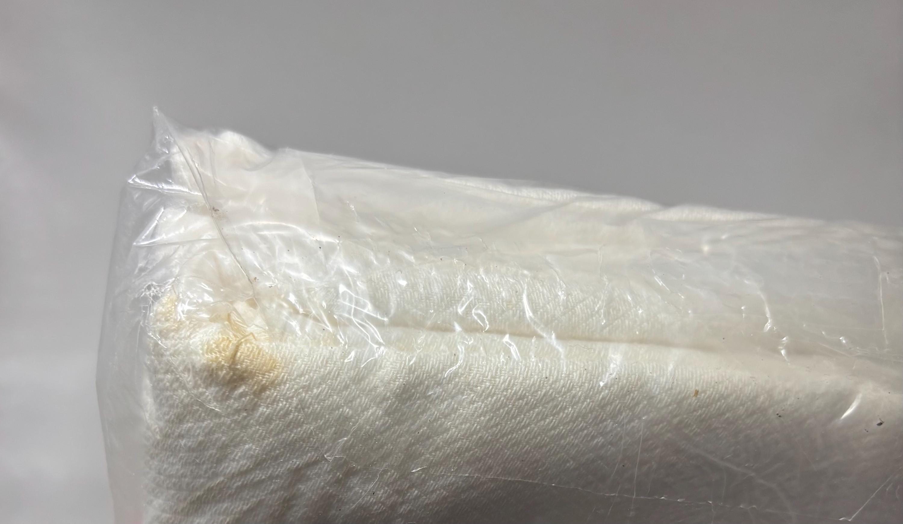 Vintage Birdseye Cloth Diapers – Montgomery Ward Sealed Dozen (27x27) – Some Stains, All Love – 1950s Cloth Diapering Classic - Thumbnail 2