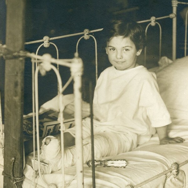 Antique Hospital Bed Etsy