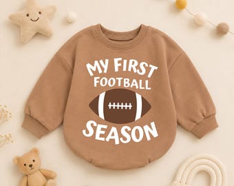 My First Football Season Baby Romper, Game Day Outfit