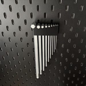 SKÅDIS Pegboard holder for Allen keys