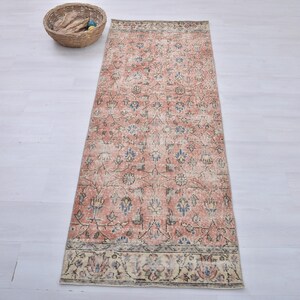 Soft Runner,Anatolian Runner Rug,Runner, 3x6 Wool Rug, 3x6, Entry Rug,Runner Rug,Handmade Runner Rug,3x6 Turkish Runner,Oushak Runner Rug,