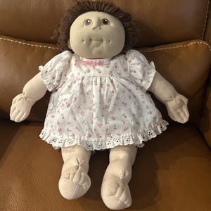 1984 Girl Vintage Original Doll Baby Martha Nelson Thomas Cabbage Patch Kids