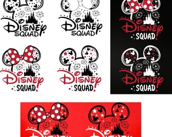Family Squad Svg, Bundle Squad Svg, Family Vacation Svg, Friend Squad Svg, Vacay Mode Svg, Magical Kingdom Svg