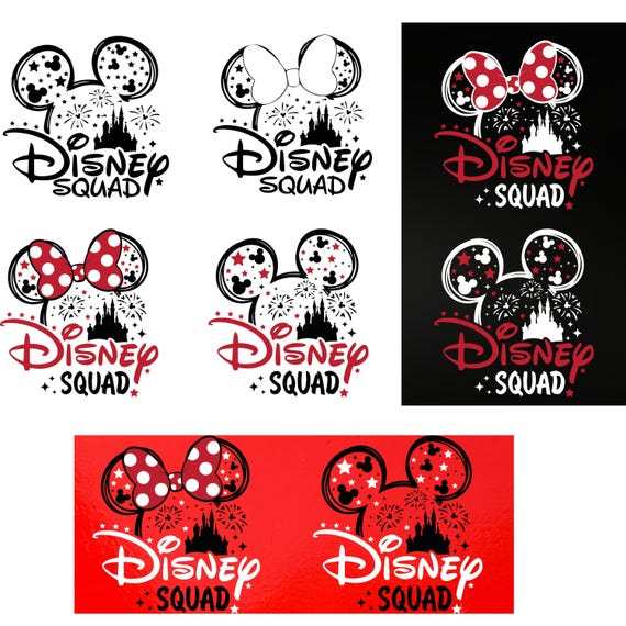 Family Squad Png, Bundle Squad Png, Family Vacation Png, Friend Squad Png, Vacay Mode Png, Magical Kingdom Png