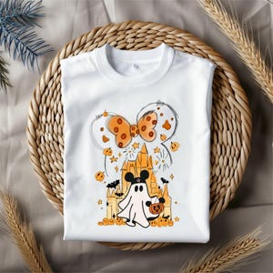 Muse Ghost Png, Watercolor Castle Png, Halloween Castle Png, Fall castle png, Halloween Png, Ghost Png, Halloween Family, Mouse Ear Castle