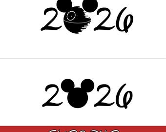 Family Vacation 2026 Svg, Castle Mouse Head Icon, Trip 2026 Png Design, Minimal Family Travel Art, Digital Download