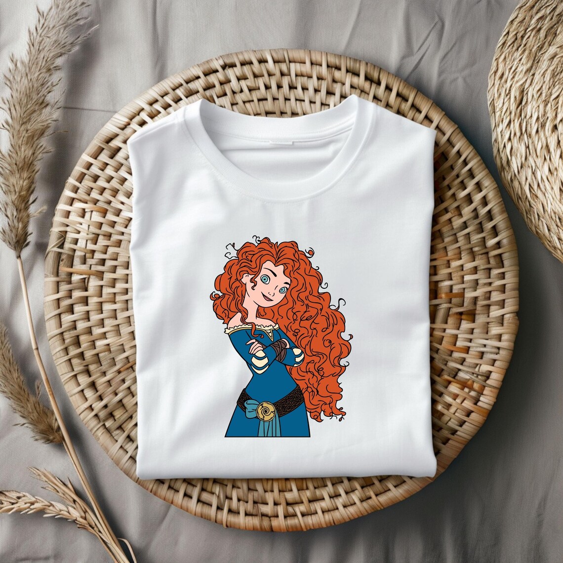Brave SVG PNG Bundle, Merida Clipart for Cricut & Sublimation, Layered ...