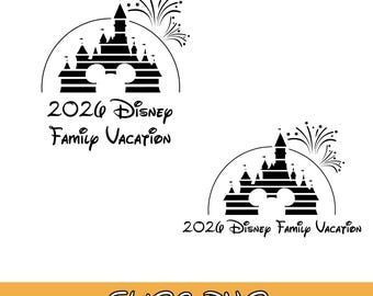 Family Trip 2026 Svg, Family Vacation 2026 Design, Magical Castle Silhouette, Vacay Mode Graphic, Family Squad Trip Png, Digital Download