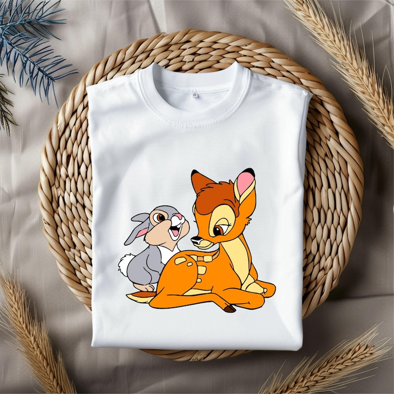 Bambi SVG Bundle, Miss Bunny & Thumper Clipart, Deer PNG Files for ...