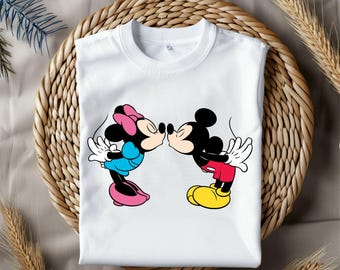 Mickey and Minnie clipart, Mickey svg cut files for Cricut,  Mouse SVG, Mickey Valentine, Mickey and Minnie Love Clipart, instant download