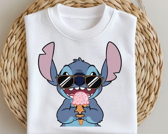 Punto de verano PNG, Clipart de helado, Diseño digital de personaje de dibujos animados de vacaciones, Archivo de sublimación tropical, Descarga instantánea