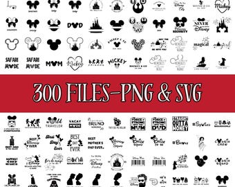 2026 Family Squad Svg Png Bundle, Cute Mousehead Castle Art, Magical Kingdom Trip Designs, Vacay Mode Family Vacation Clipart, Instant Png