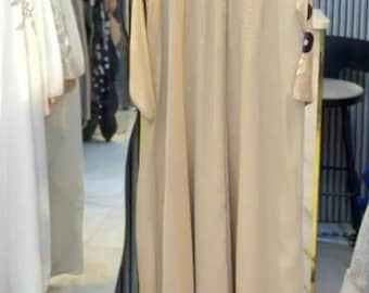 JABIHNOOR Classic Abaya for Women | Lightweight Modest Fashion | Middle Eastern Abaya