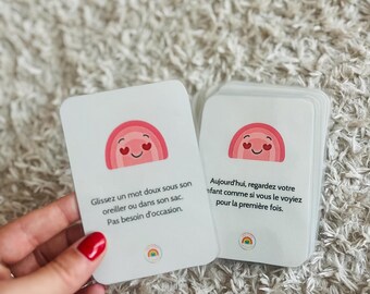 Coeurs Croisés - 40 cartes d'empathie - Missions bienveillantes pour enfants & parents - Jeu famille