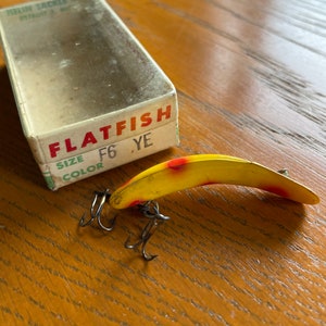 2 Helin Flatfish Fishing Lures #1120 & #14