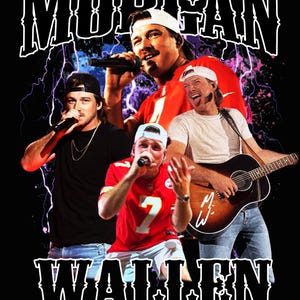 Morgan Wallen PNG File, Morgan Wallen Digital FILE, PNG Ready print to T-Shirt