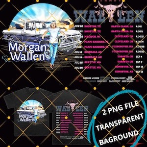 Morgan Wallen 2 PNG File, Morgan Wallen 2 Digital FILE, PNG Ready print to T-Shirt