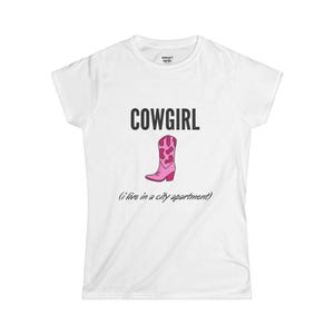 City Cowgirl Tee - Fun Graphic T-Shirt, Comfortable Feminine Top for Western Lovers, Perfect Gift for Birthdays, Cowgirl Vibes, Country