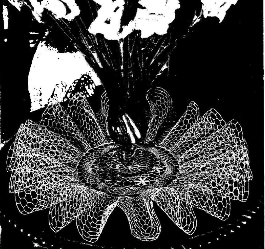 Zephyr Doily - Vintage Crochet Pattern - Instant Digital Download ...