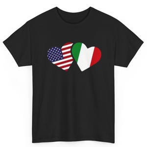 Camiseta unissex Little Italy, camiseta ítalo-americana com almôndegas, ótimo presente, camiseta ítalo-americana, moda gourmet